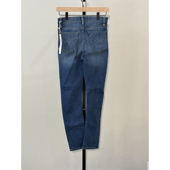 Hudson NWT Barbara Super Skinny Ankle Jeans Size 25 Temptations Blue - Picture 2 of 5